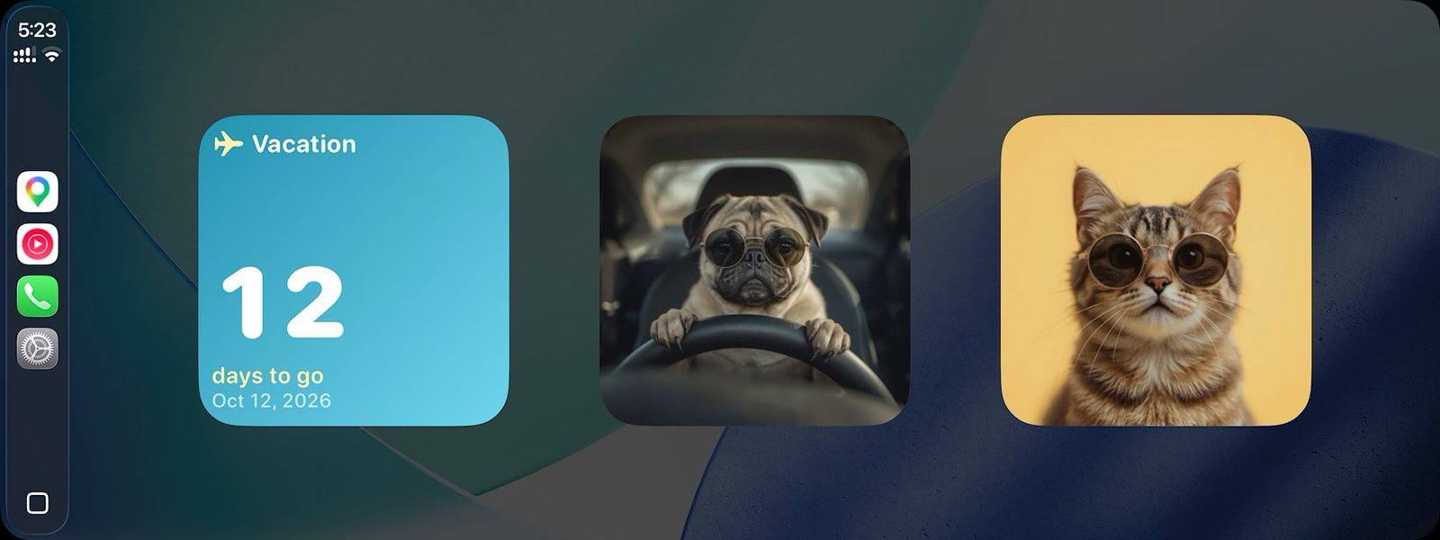 ويدجت لـ CarPlay